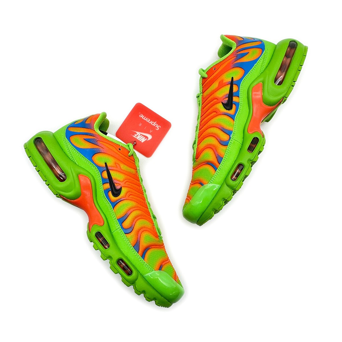 Size 9.5 - Nike Supreme x Air Max Plus TN Mean Green for Size 9.5 - Nike Supreme x Air Max Plus TN Mean Green for