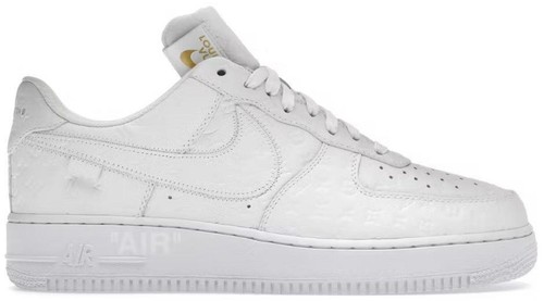 Nike Louis Vuitton x Air Force 1 Low Triple White for Sale