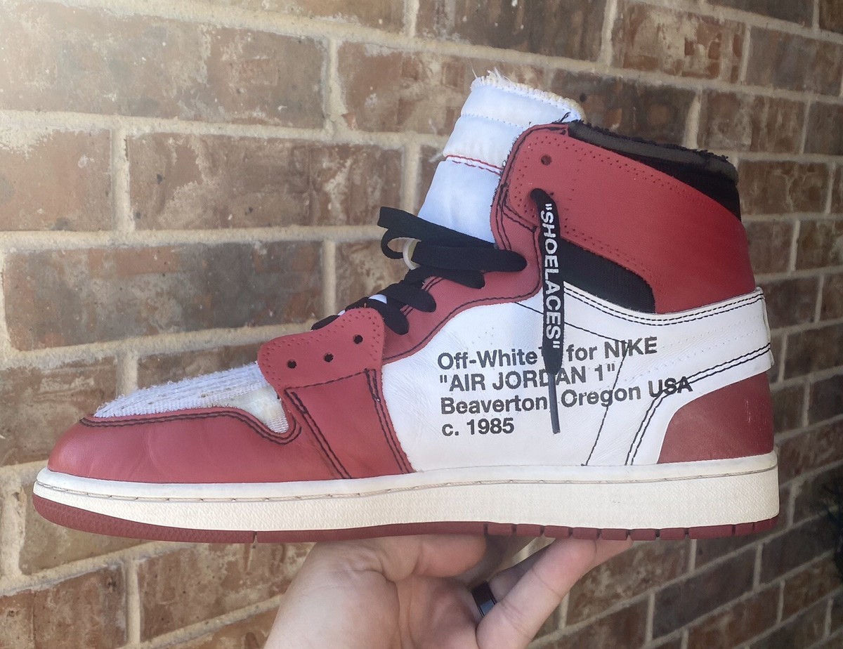 Nike Air Jordan 1 -Off White Chicago 1 | eBay Nike Air Jordan 1 -Off White Chicago 1 | eBay