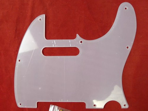 Klar 8 Loch Telecaster Style Gitarre Schlagbrett Kratzplatte F Tele Gitarre US SP - Bild 2 von 6
