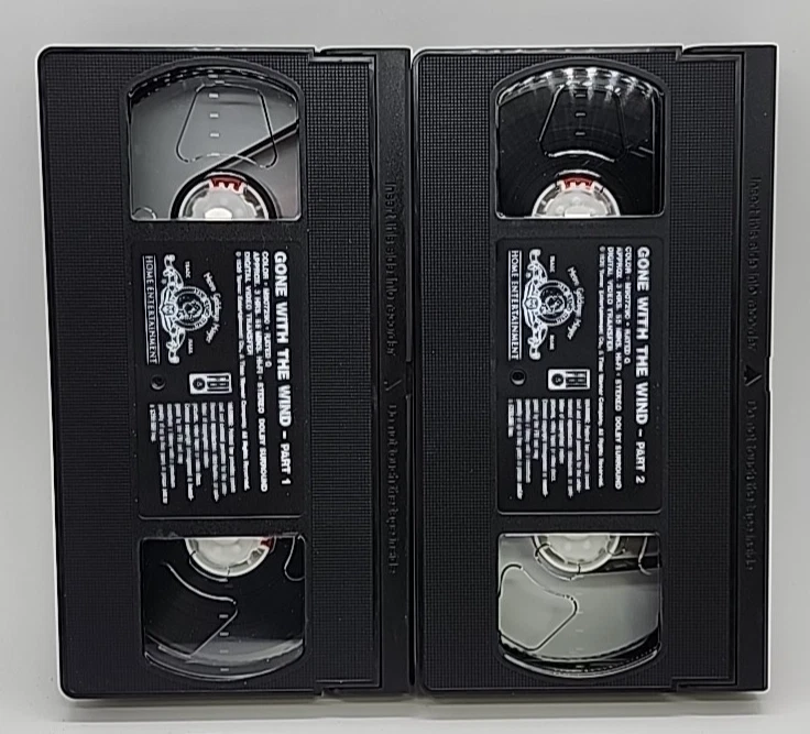 Gone With the Wind - 2 VHS Tape Set - (1998) - Image 4 of 4
