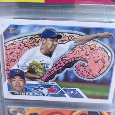 スポーツ選手 baseball card custom baseball card Hand Painted 1/1 | eBay