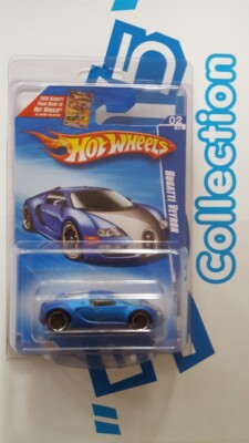 Hotwheels 2009 Bugatti Veyron (blue) Hot Auction