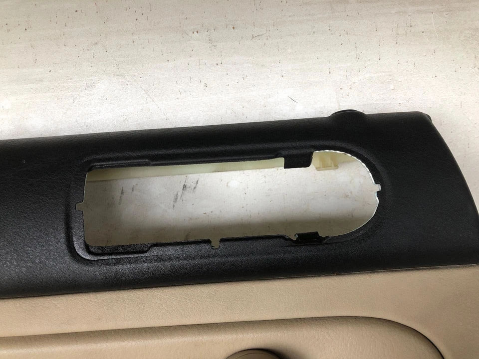 Panel de moldura de puerta trasera izquierda lado del conductor LH OEM VOLKSWAGEN JETTA GLS 2001-2002 Foto 4 de 4