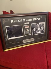 Sandy Koufax HOF 1972 Frame Auto 1998 Donruss PSA graded. 33 x 21. COA.No Hitter