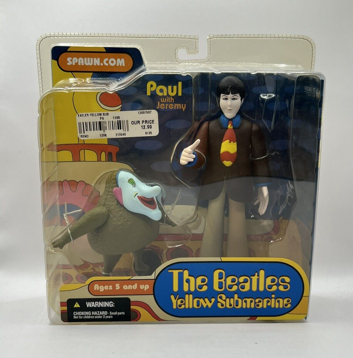 McFARLANE TOYS THE BEATLES YELLOW SUBMARINE PAUL WITH JEREMY