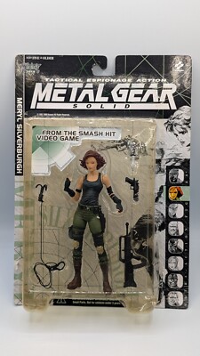 1999 McFarlane Metal Gear Solid MERYL SILVERBURGH Action Figure New