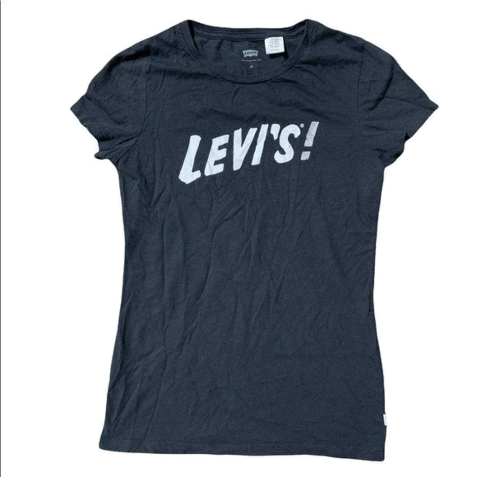 Levi’s Black Graphic Basic Tee XS - image 1