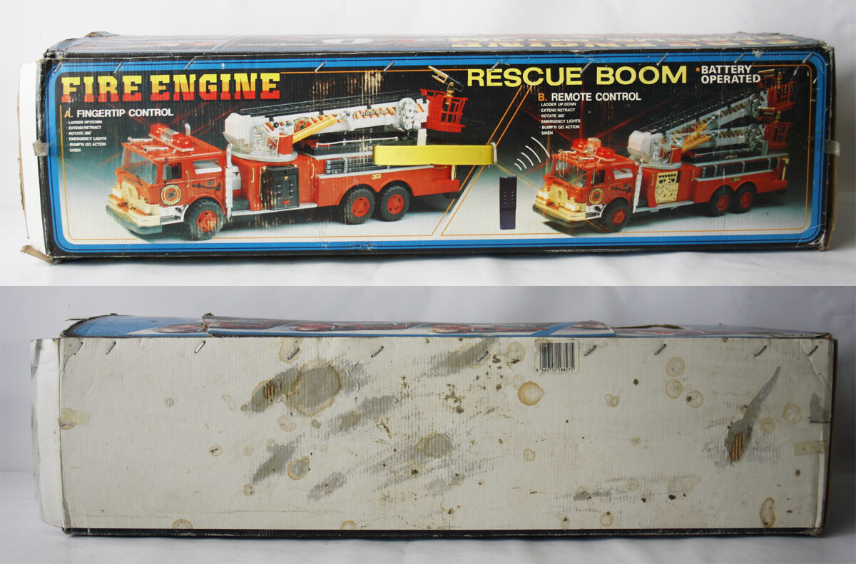 RARE VINTAGE 90'S FIRE ENGINE HUGE 27