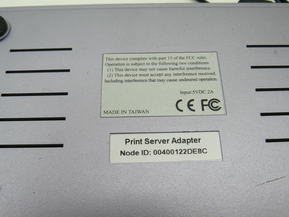 Hawking PS12U Internet Print Server 3-Port, 2x USB, 1x Parallel - Image 4 of 4