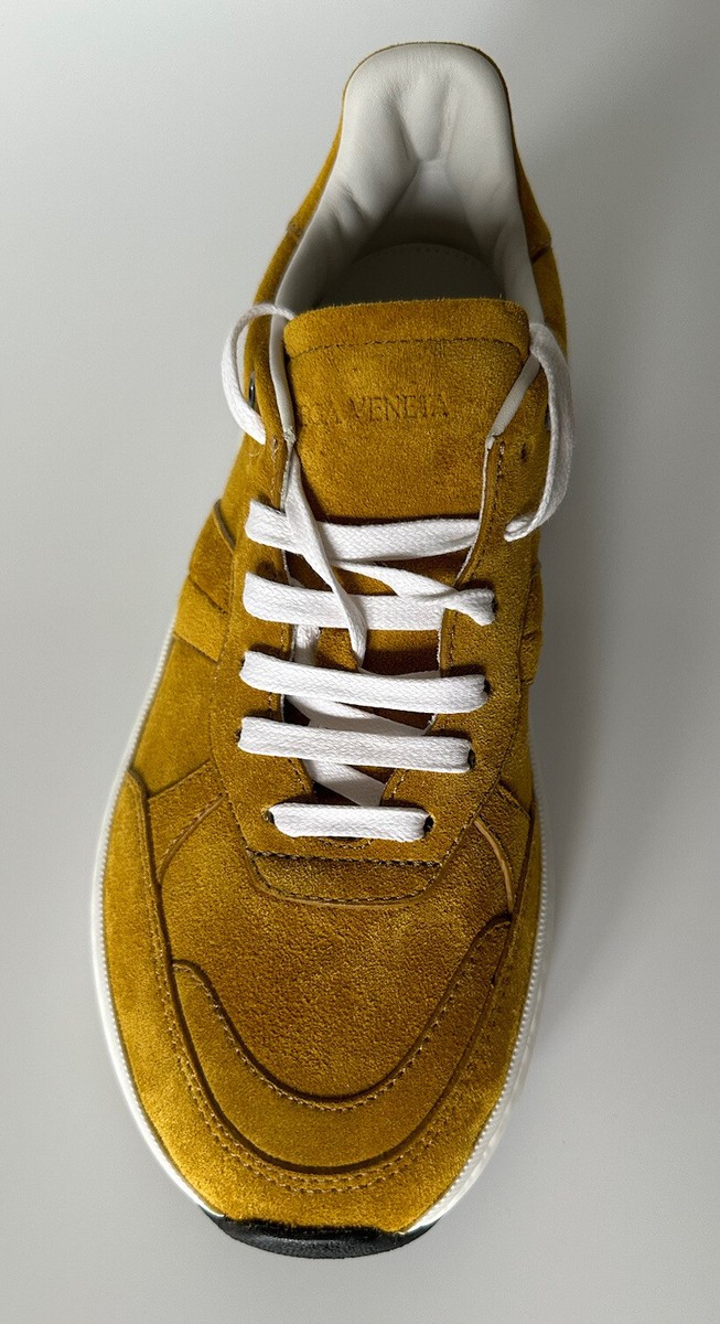 Bottega Veneta Mens Scarpa Pelle Suede Sneakers 6.5 US 