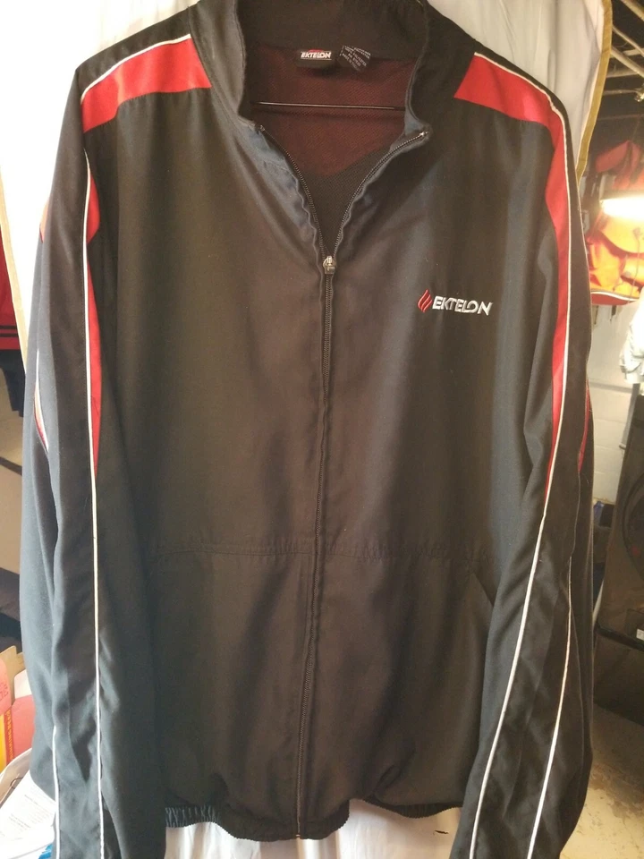官方团队 Ektelon 球拍美国男式复古内衬风衣夹克 2XL — 第 2/4 张图片