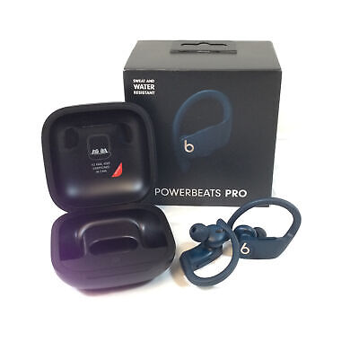 Beats by Dr. Dre Powerbeats Pro Navy Wireless Charging Bluetooth Earbuds  Used | eBay