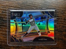 2024 Panini Select Harry Ford Diamond Level SIlver Prizm #76 Seattle SP