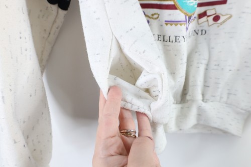 Vtg 90s Streetwear Boys Large Spell Out Sail Kelleys Island Hoodie Sweatshirt - Picture 6 of 10