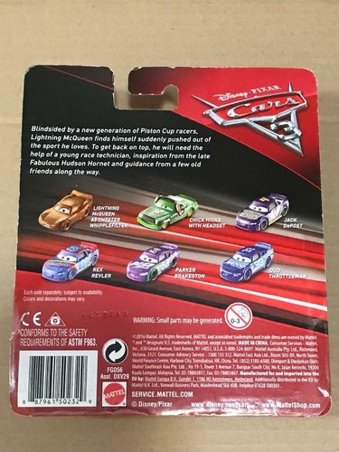 NUOVO! Disney/Pixar Cars 3 - 1:55 veicolo pressofuso scala seleziona il tuo veicolo - Foto 19 di 31