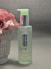 Clinique Liquid Facial Soap Oily Skin Formula 6.7 oz/ 200 ml Full Size New