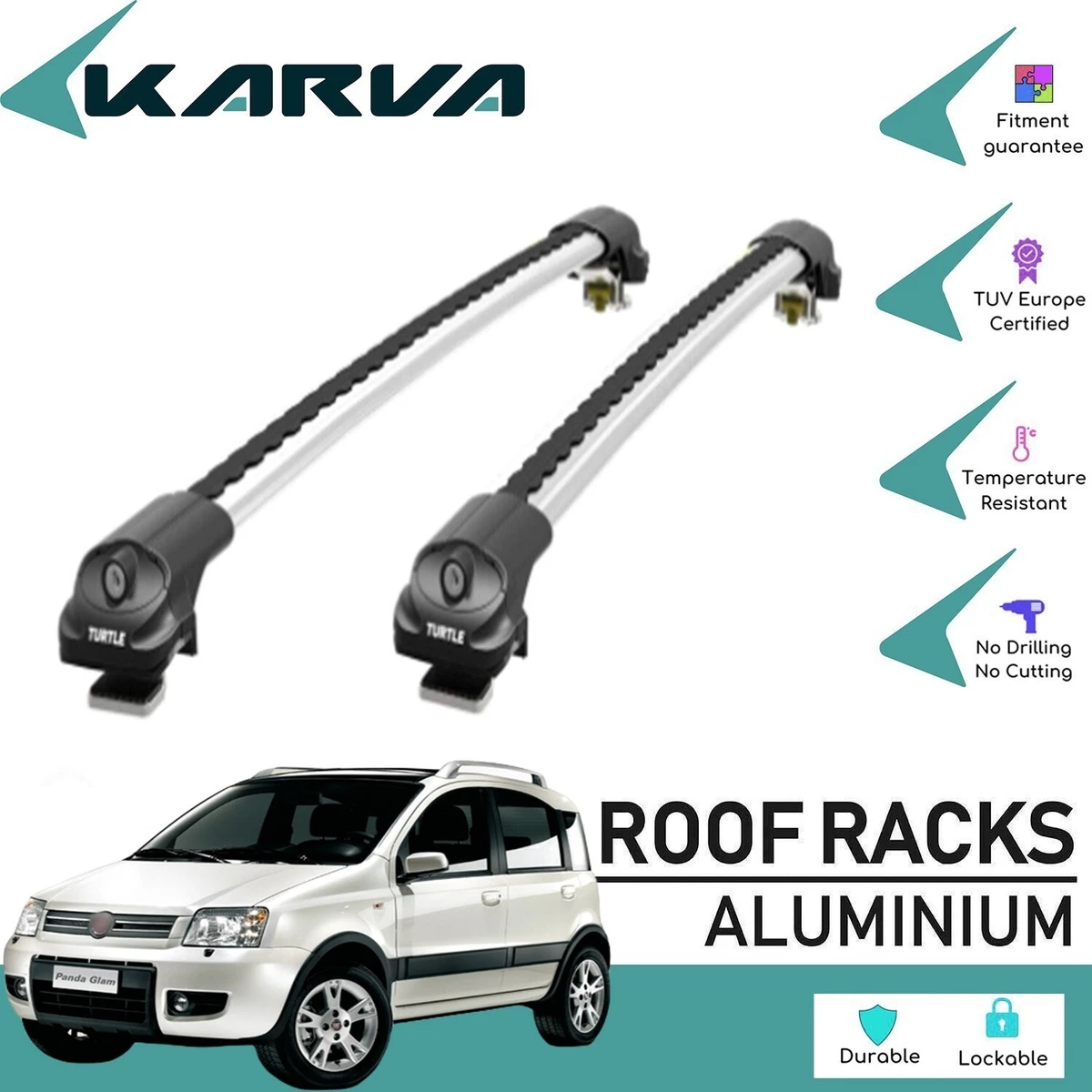 Fiat panda outlet roof box