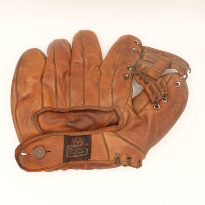 Vintage MacGregor Goldsmith Leather Baseball Glove Dixie Walker