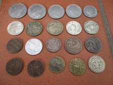 LOTTO 20 ANTICHE MONETE VARIE REGNO D'ITALIA RE VITTORIO EMANUELE III LIRE CENT.