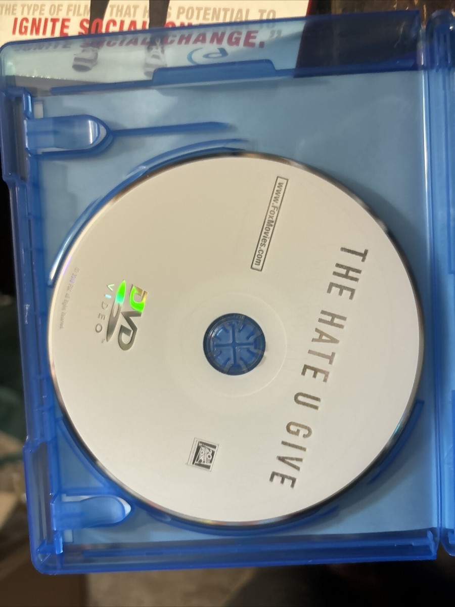 The Hate U Give (Blu-ray, 2018) 24543581130| eBay