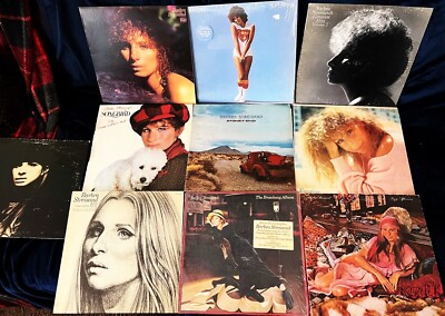 14 Vinyl Lot STREISAND Songbird Wet Broadway EVERGREENS Superman Emotion Lazy
