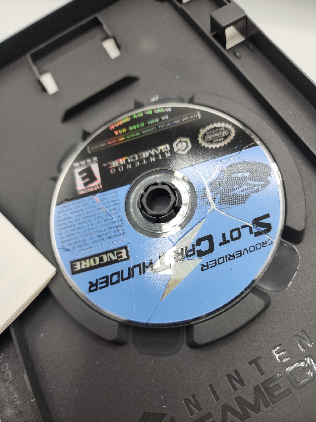 Grooverider Slot Car Thunder (Nintendo GameCube, 2003) Complete / Read