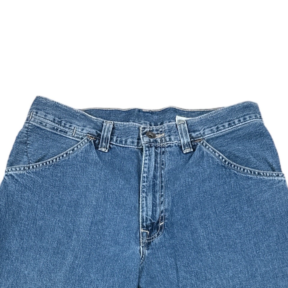 Vintage GAP Worker Jeans Actual Mens 32x27 Blue Denim Baggy Loose