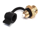 HGV / Truck Air Tank Valve M22 with Captured O Ring & Internal Air Filter