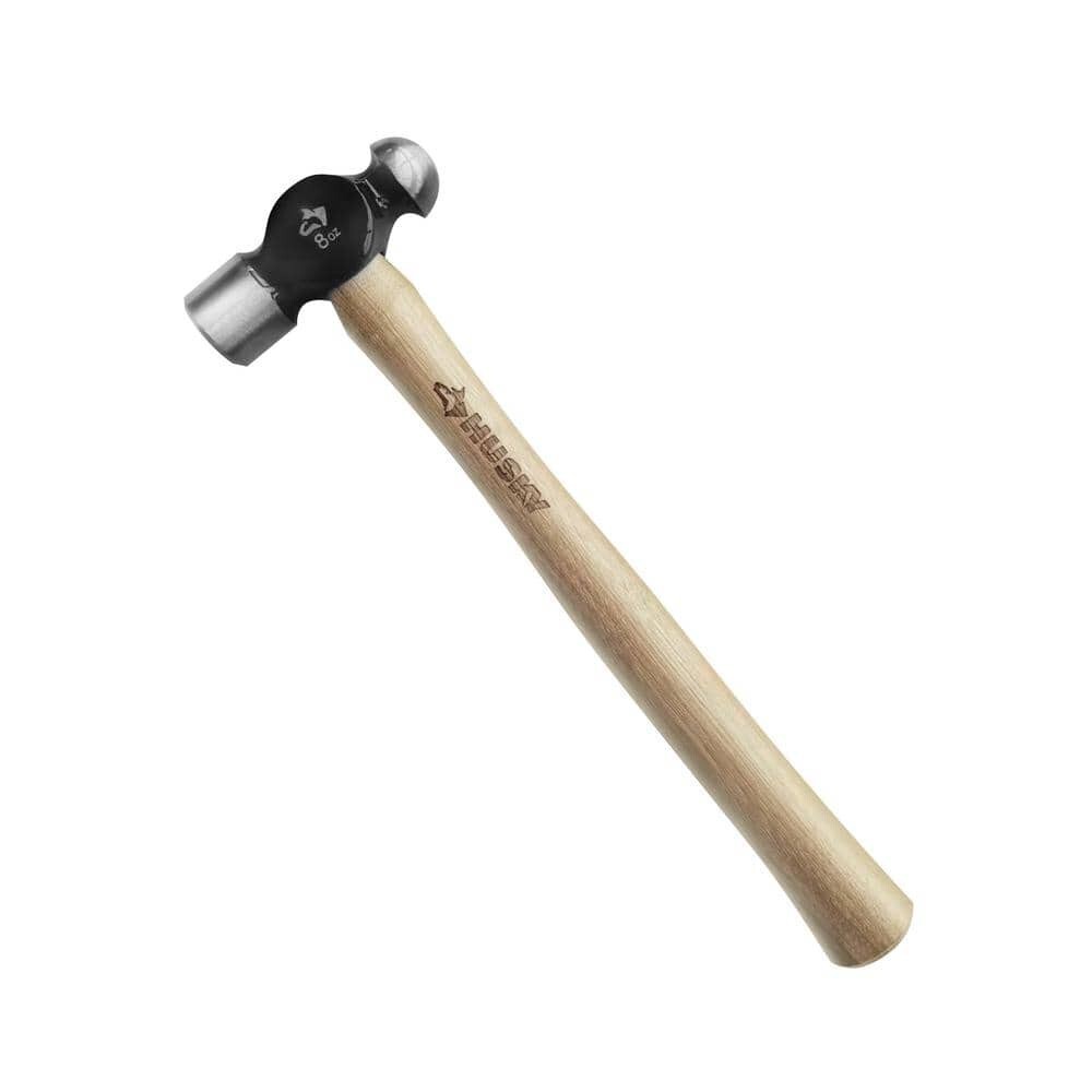 Husky 8 oz. Ball-Peen Hammer with Hickory Handle
