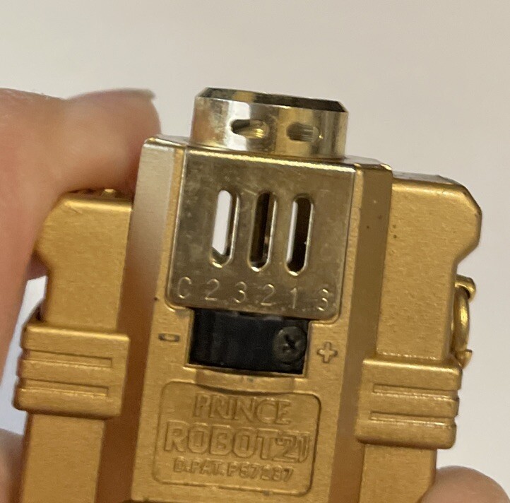 Vintage Prince Robot 21 Gas Lighter - Japan Rare Untested | eBay