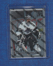 1996-97 Donruss Leaf Preferred Steel # 15 Stephane Fiset