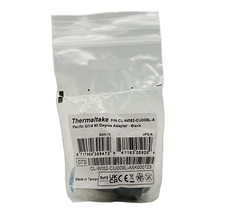 Thermaltake Pacific G 1/4 90 Degree Adapter Black - 1 Pack