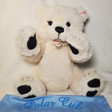 Steiff Polar Cub Teddy Bear 18" 2007 Toy Shoppe Exclusive Limited Edition w/ Bag