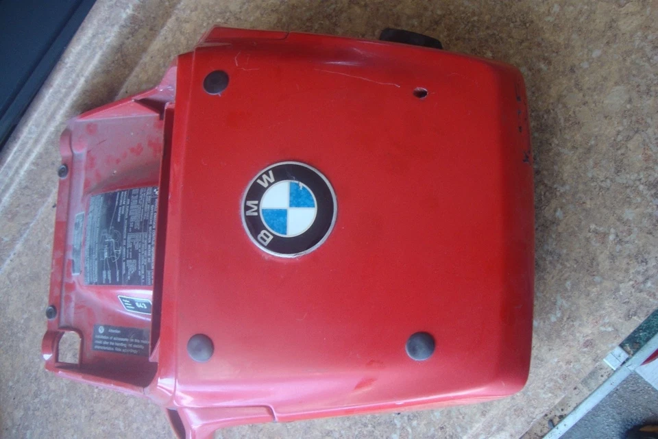 1988 宝马 K75S K 75 S K75 后挡泥板尾部整流板抓取手柄红色 — 第 4/4 张图片