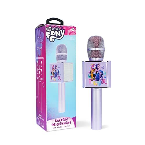 Otl - Karaoke Microphone With Bluetooth Speaker - My Little Pony (M... Toy NUOVO