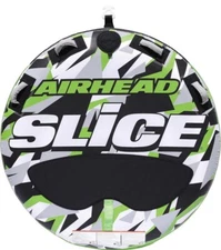 Airhead AHSSL-22 Slice 2 Person Inflatable Towable Tube - Green