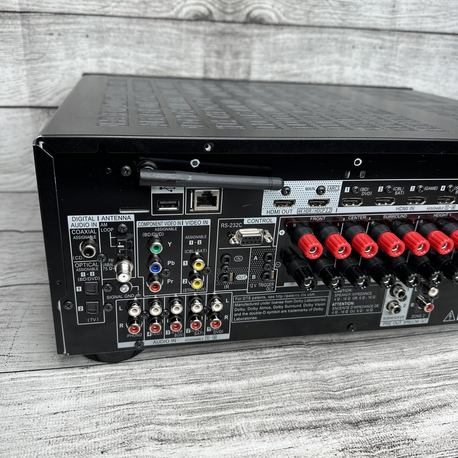 Pioneer Elite VSXLX303 9.2Channel Network 4K Ultra HD A/V Receiver