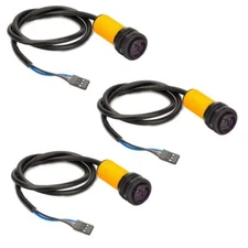 HiLetgo 3pcs E18-D80NK Infrared Photoelectric Switch Obstacle Avoidance Senso...