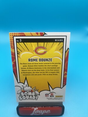 Rome Odunze 2024 Panini Donruss Bomb Squad! Rookie #3 Chicago