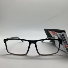 D266 Ironman IM2004 BLK/GRY  1.25 Reading Glasses with Soft Case 54/14-145