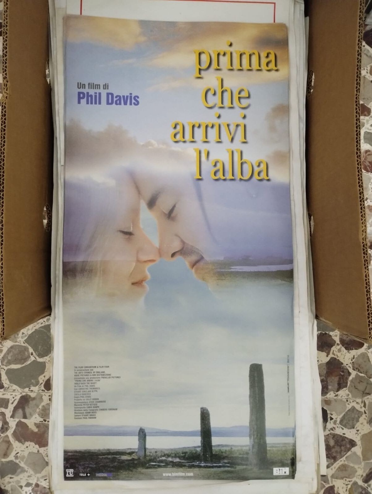 Locandina originale film Prima che arrivi l'alba (1999) - Regia di Philip Davis