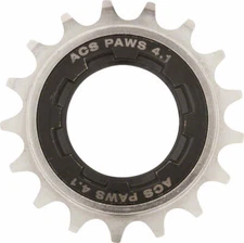 ACS PAWS 4.1 17 Tooth SINGLE SPEED FREEWHEEL - BMX COG, SPROCKET