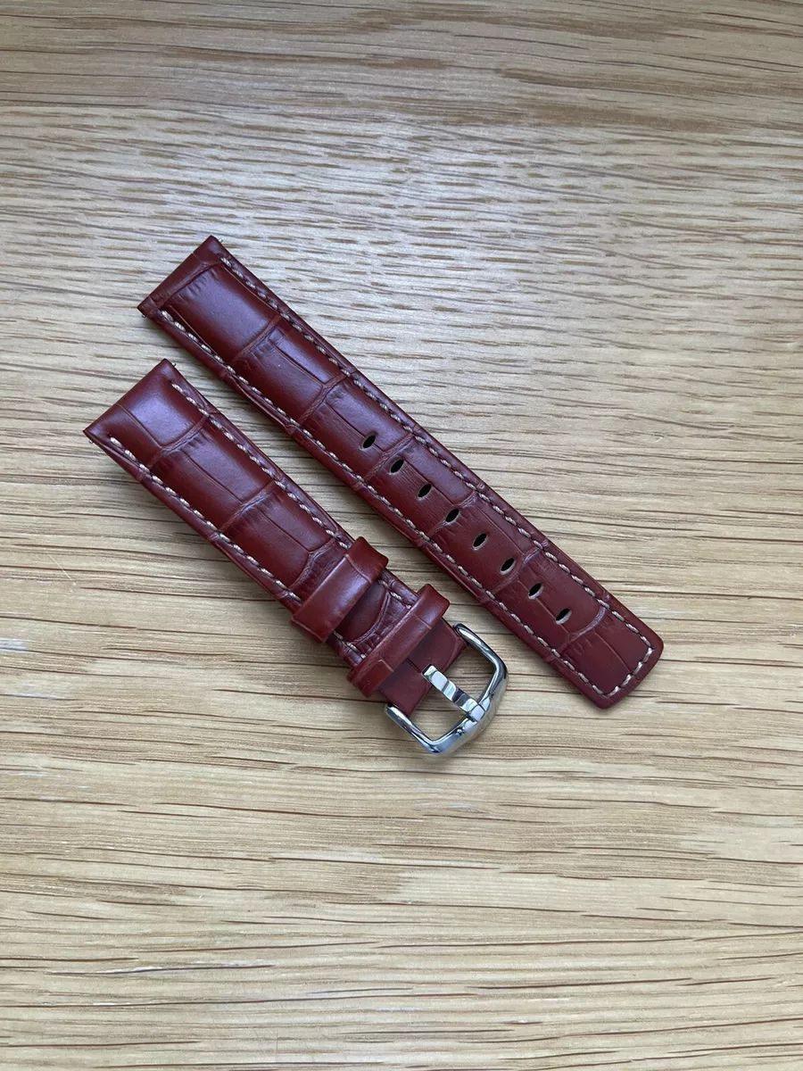 HIRSCH GRAND DUKE 20mm WATER RESISTANT WATCH STRAP. eBay