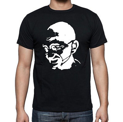 Gandhi Face Portrait Change World Tee t-shirt all sizes and colors