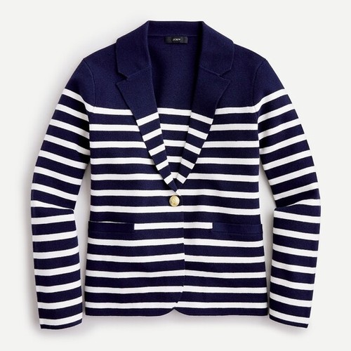 J. Crew NWT Shrunken Sweater Blazer 
