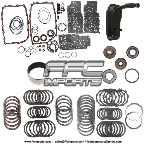 6L80 6L80E 6L90 6L90E Super Master Rebuild KIT W/ Pistons Filter Plates Bushing