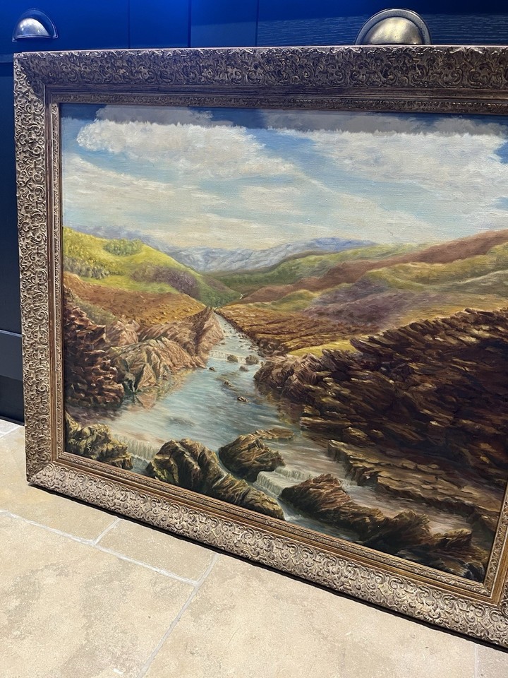 oil-painting-on-canvas-landscape-mountains-river-gilt-gold-colour