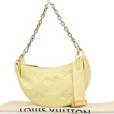 LOUIS VUITTON Over The Moon 2way Shoulder Bag Bubblegram Yellow M59823 652RQ125