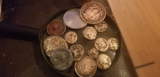 Ancient coins and weight pounds q-12